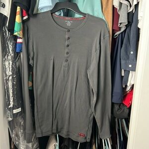 Black winter undershirt